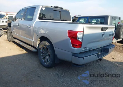2019 Nissan Titan Sv из США, поврежденный, VIN 1N6AA1E6XKN522349